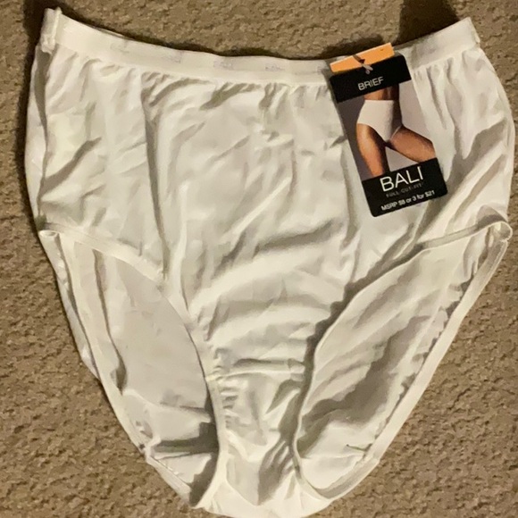 New 3 Bali Panties Size 7 - Picture 2 of 2
